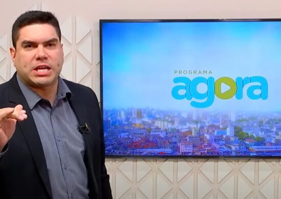 O Programa Agora é apresentado por Clayton Pascarelli – Foto: Reprodução/TV Norte Amazonas