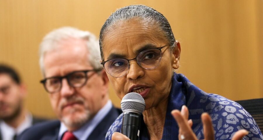 A ministra do Meio Ambiente e Mudança do Clima, Marina Silva, disse que a proposta para mercado de carbono será enviada em agosto -Foto: Wilson Dias/Agência Brasil