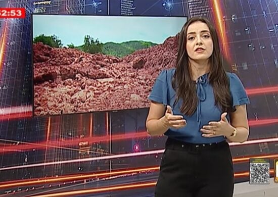 O jornal Roraima Urgente 2ª edição é apresentado por Jussara Beserra – Foto: Reprodução/TV Norte Boa Vista