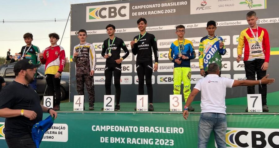 RR vence duas categorias no Campeonato Brasileiro de Bicicross 2023