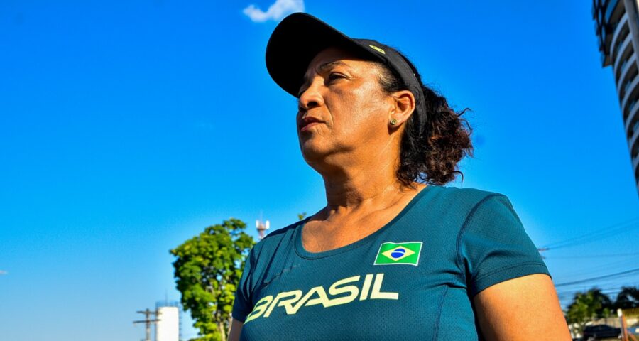 A amazonense Margareth Bahia, atua há mais de 30 anos no atletismo - Foto: Divulgação/ Mauro Neto / Sedel