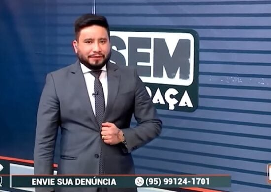 O programa Sem Mordaça é apresentado por Alex Braga – Foto: Reprodução/TV Norte Boa Vista