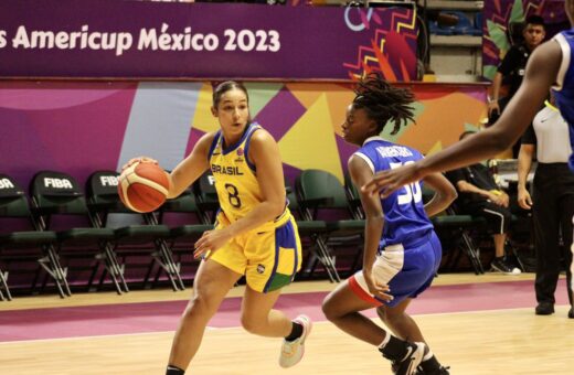 Brasil conquistou sua primeira vitória na Copa América de basquete - Foto: Divulgação/FIBA