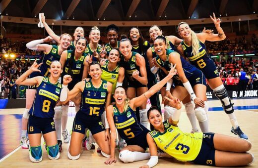 Vôlei feminino: Brasil vence Tailândia e quartas de final são definidas