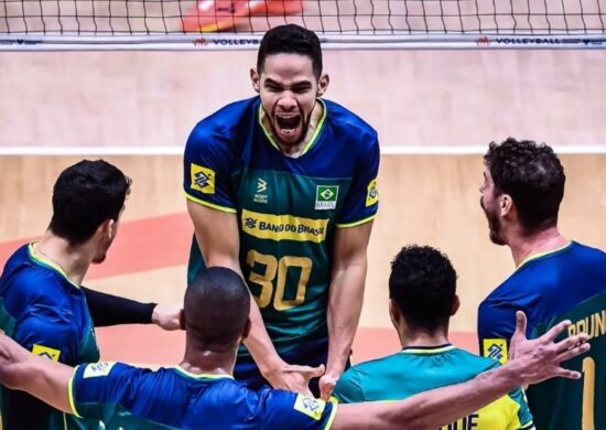 Vôlei masculino vence o time da Holanda e chega a fase final da VNL