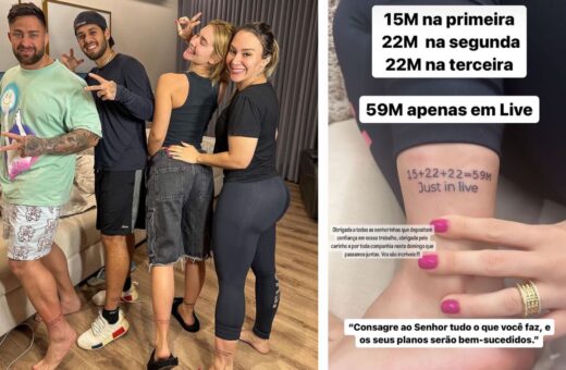 Em três lives, marca de Virginia fatura quase 60 milhões de reais - Foto: Reprodução/@virginia @samarapink_