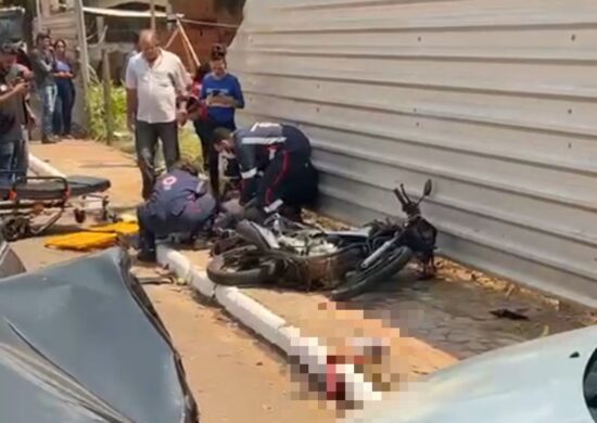 Grave acidente em Rio Branco deixa motociclista com perna decepada – Foto: