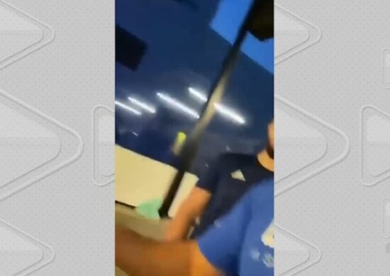 Suspeito nega agressão em academia e diz que vítima teria iniciado xingamentos - Foto: Reprodução/WhatsApp