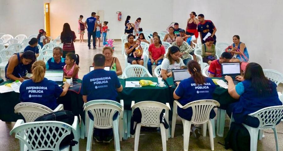 Atendimento realizado na programação do 'Agora é Sábado' - Foto: Diego Sampaio/Grupo Norte de Comunicação