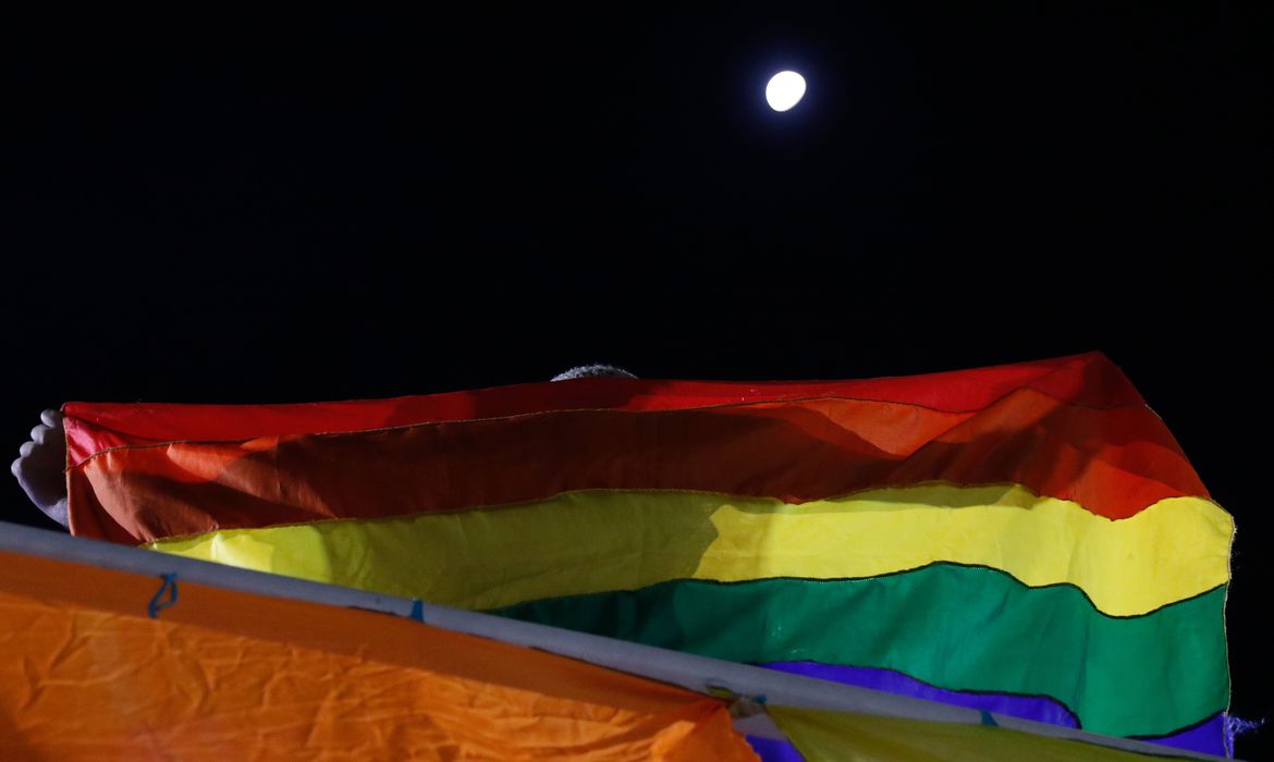Bandeira LGBTQIA+ - Foto: Fernando Frazão/Agência Brasil