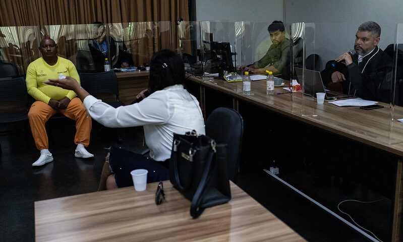 Após ser atingida por cadeirada, vítima ainda ficou internada em estado vegetativo em hospital, antes de falecer - Foto: Raphael Alves/TJAM