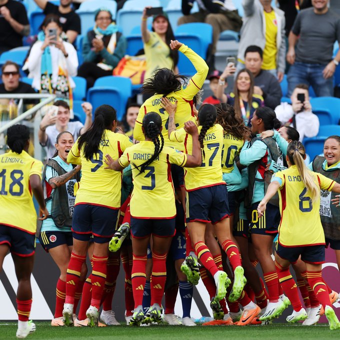 Colômbia vence a seleção coreana por 2 a 0, na Austrália - Foto: Reprodução/ Twitter @FIFAWWC