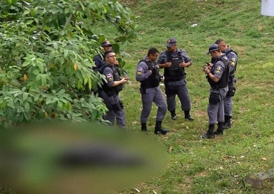 Corpo acorrentado de homem é encontrado na Zona Centro-Sul de Manaus – Foto: Reprodução/TV Norte Amazonas