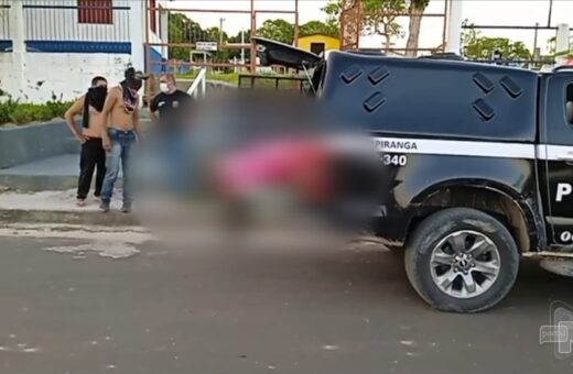 Corpo de mototaxista é encontrado em área de mata no interior do AM - Foto: Reprodução/TV Norte Amazonas