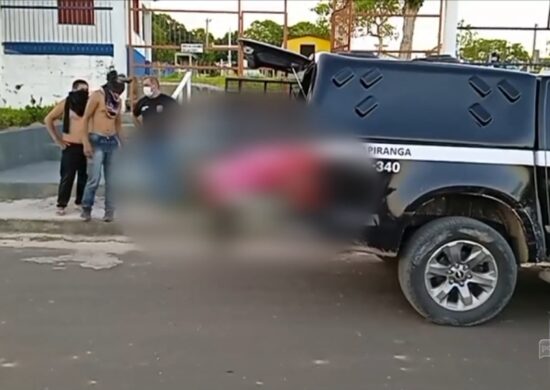 Corpo de mototaxista é encontrado em área de mata no interior do AM - Foto: Reprodução/TV Norte Amazonas