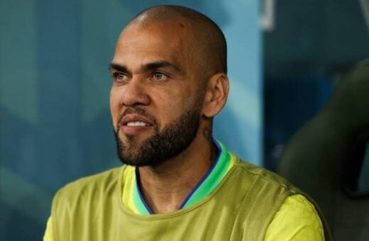 Daniel Alves diz que relação sexual dentro do banheiro da boate, na Espanha, teve consentimento da mulher - Foto: Reprodução/ Twitter @goleada_info