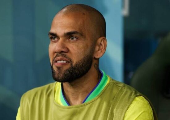 Daniel Alves diz que relação sexual dentro do banheiro da boate, na Espanha, teve consentimento da mulher - Foto: Reprodução/ Twitter @goleada_info