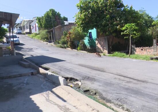 Ex-policial militar é morto a tiros em frente de casa em Manaus - Foto: Reprodução/TV Norte Amazonas