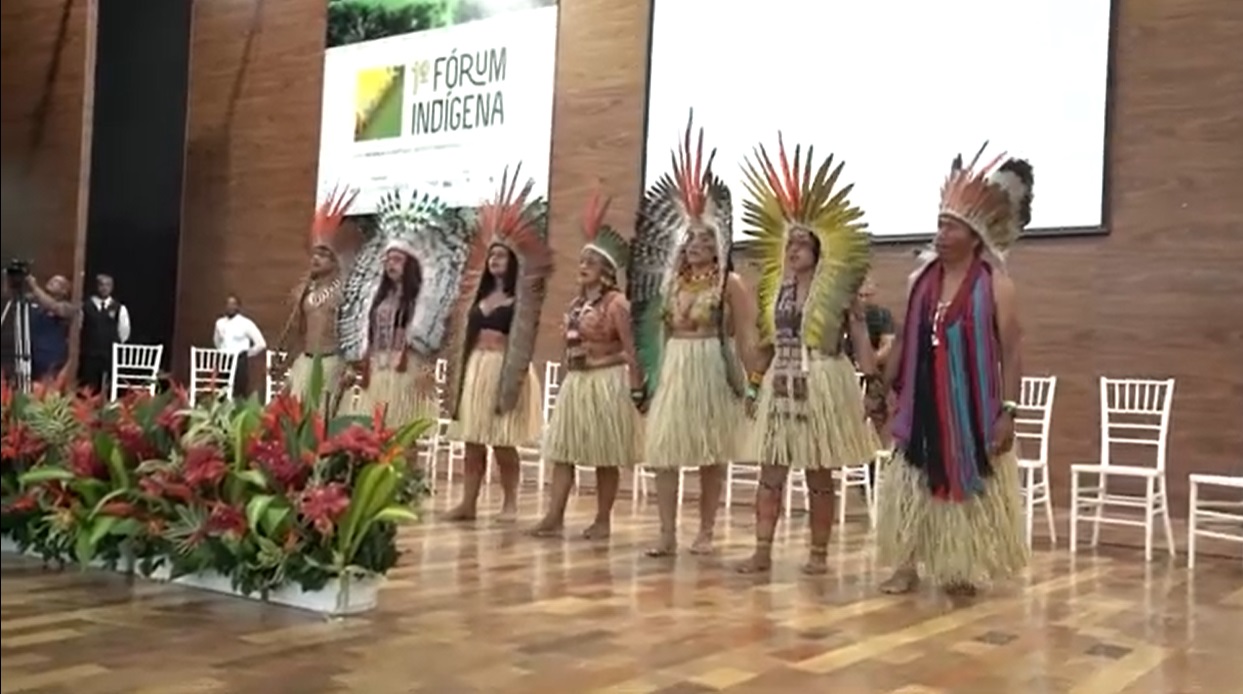 Fóruma Indígena do Acre deve reunir mais de 30 etnias - Foto: Reprodução/TV Norte Acre