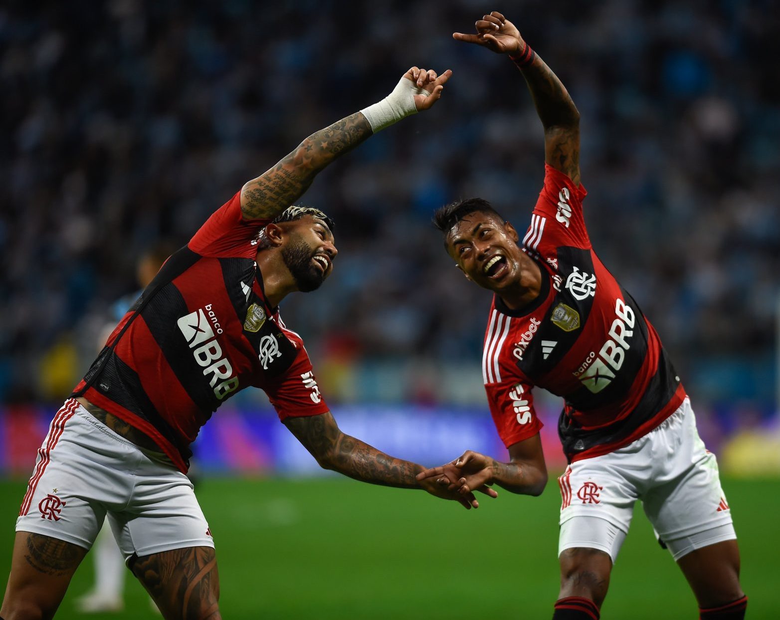 2 a 0: Flamengo supera o Grêmio fora e sai na frente na semifinal da Copa do Brasil