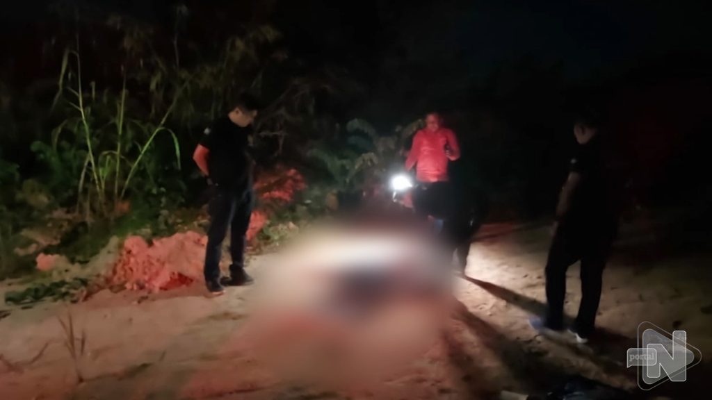 Homem é sequestrado e morto a tiros em ramal na Zona Leste de Manaus - Foto: Reprodução/TV Norte Amazonas