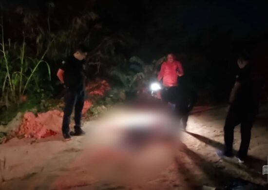 Homem é sequestrado e morto a tiros em ramal na Zona Leste de Manaus - Foto: Reprodução/TV Norte Amazonas