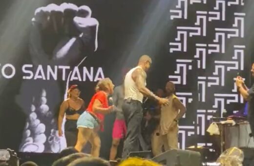 Episódio ocorreu em show de Léo Santana no interior do Pará - Foto: Reprodução/WhatsApp