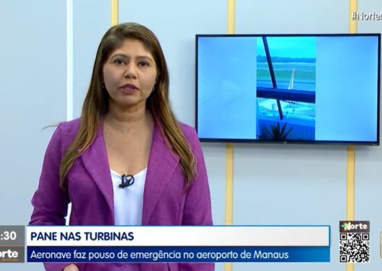 O Norte Notícias é apresentado por Mariana Rocha – Foto: Reprodução/TV Norte Amazonas