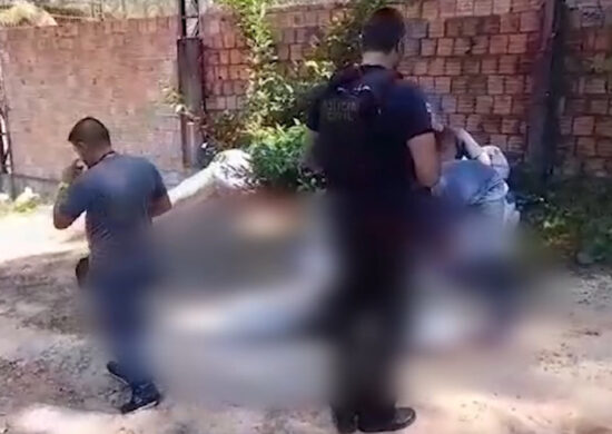 Partes de corpo são encontradas em saco na Zona Norte de Manaus - Foto: Reprodução/TV Norte Amazonas