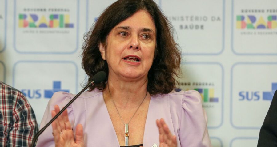 Ministra da Saúde, Nísia Trindade, anunciou verbas durante conferência - Foto: Fabio Rodrigues-Pozzebom/Agência Brasil