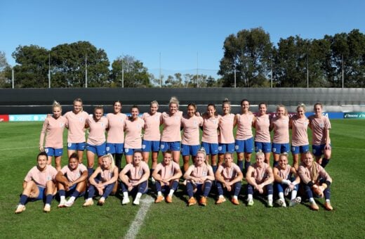 Equipe da Inglaterra chega com moral na competição mundial após vencer Eurocopa - Foto: Reprodução/Twitter @Lionesses