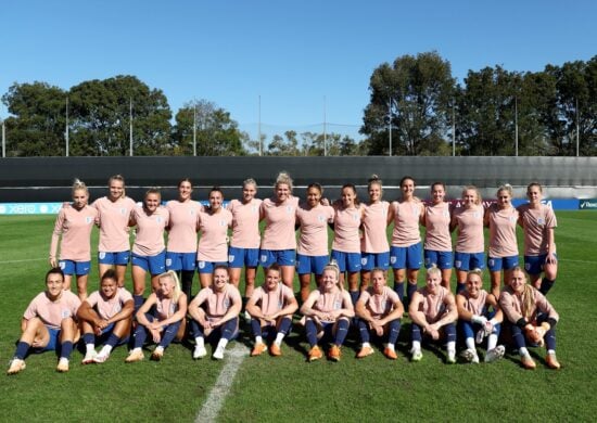 Equipe da Inglaterra chega com moral na competição mundial após vencer Eurocopa - Foto: Reprodução/Twitter @Lionesses