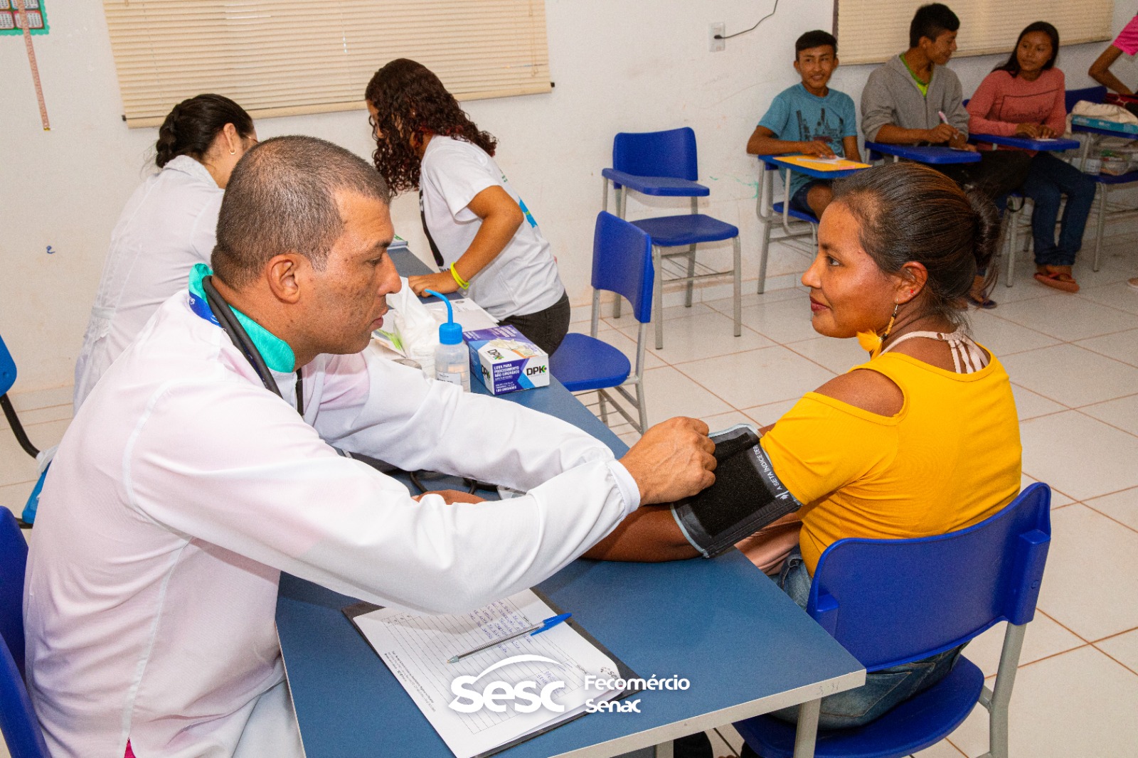 Sesc oferece serviços gratuitos para a população de Iracema-RR