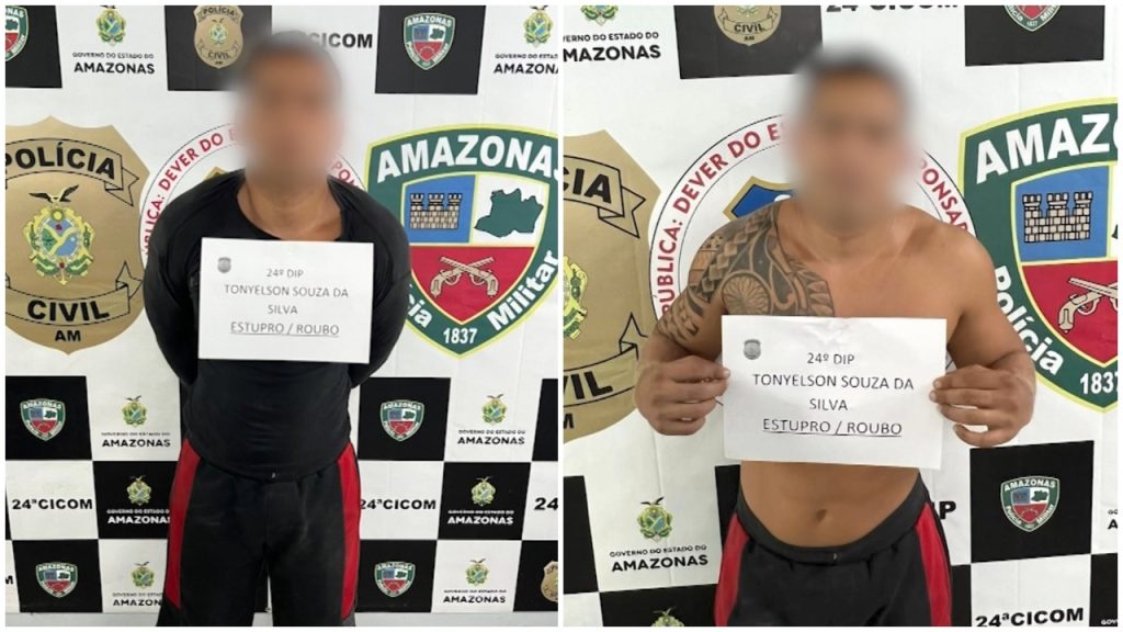 Suspeito de praticar diversos estupros é preso na Zona Sul de Manaus - Foto: Reprodução/TV Norte Amazonas