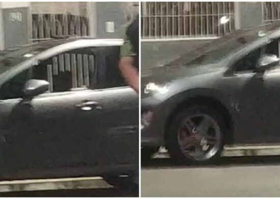 Suspeitos matam dois homens a tiros em carro na Zona Sul de Manaus - Foto: Reprodução/TV Norte Amazonas