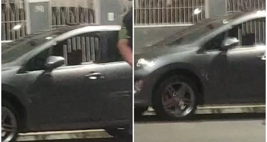 Suspeitos matam dois homens a tiros em carro na Zona Sul de Manaus - Foto: Reprodução/TV Norte Amazonas