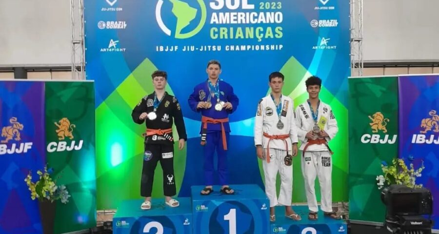 Atletas de Roraima são campeões do Sul-Americano de Jiu-Jitsu