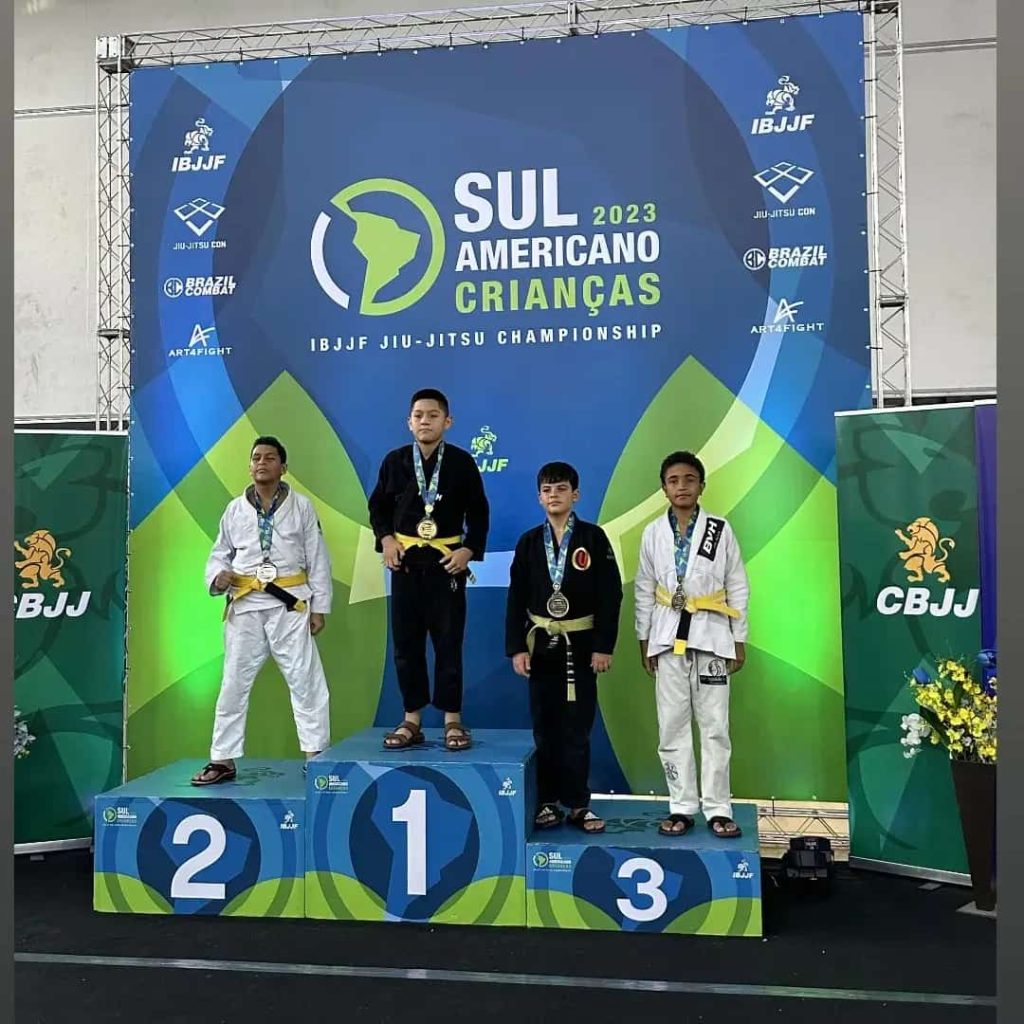 Atletas de Roraima são campeões do Sul-Americano de Jiu-Jitsu