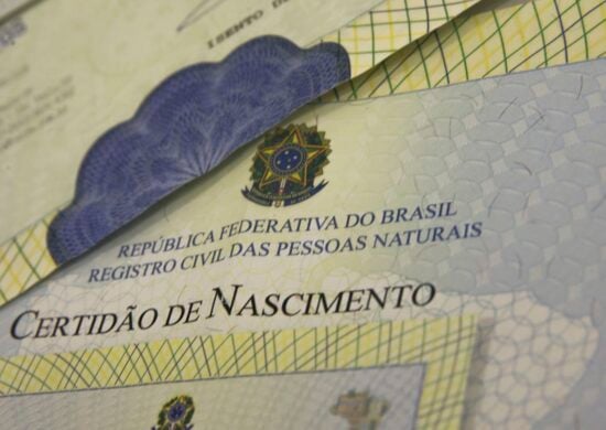 Número de crianças com a certidão de nascimento no Brasil aumenta -Foto: Agência Brasil/Arquivo