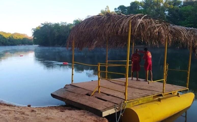 Adolescente de 13 anos despareceu em Novo Acordo, enquanto estava banhando no Rio Sono