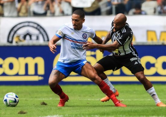 Partida entre Atlético MG e Bahia, válido pelo Campeonato Brasileiro Série A, em Belo Horizonte, MG, neste domingo (13) - Foto: Rodney Costa/Futura Press/Futura Press/Estadão Conteúdo