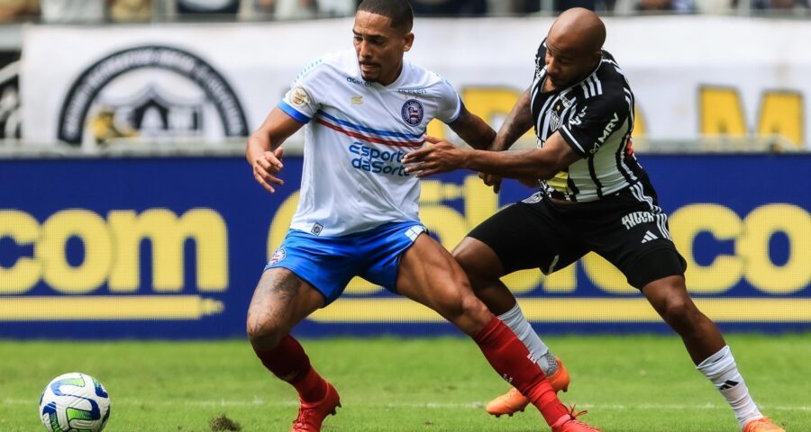 Partida entre Atlético MG e Bahia, válido pelo Campeonato Brasileiro Série A, em Belo Horizonte, MG, neste domingo (13) - Foto: Rodney Costa/Futura Press/Futura Press/Estadão Conteúdo