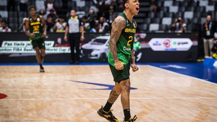 Brasil vence Costa do Marfim e segue para a segunda fase contra o Canadá e Letônia - Foto: Reprodução/ CBB