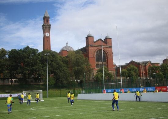 Brasil vence Irã na Copa do Mundo de futebol de cegos, na Inglaterra - Foto: Reprodução/ X @cpboficial