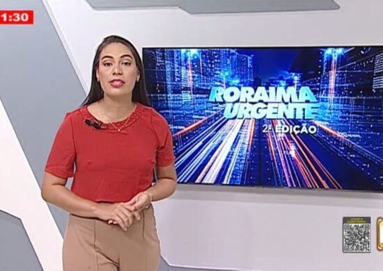 O Roraima Urgente desta quinta-feira, 24, foi apresentado por Isabela Bastos - Foto: Reprodução/Band Roraima