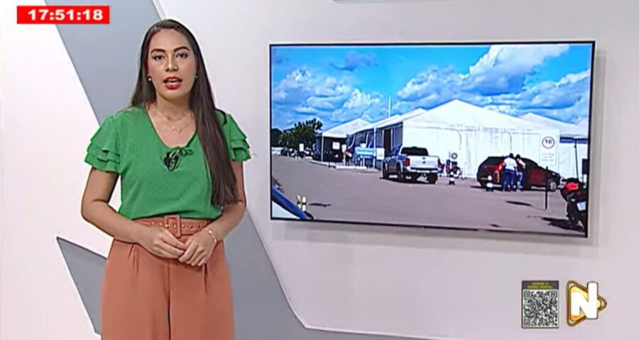 O Roraima Urgente desta sexta-feira, 25, foi apresentado por Isabela Bastos - Foto: Reprodução/Band Roraima