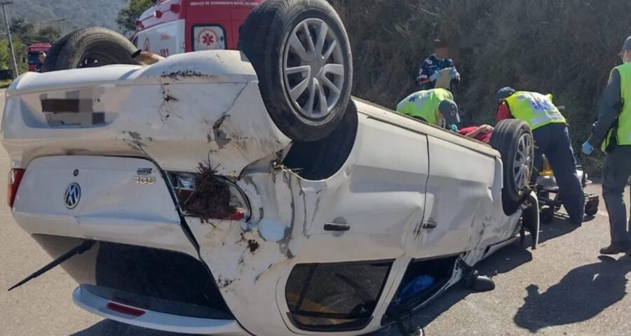 A aranha não foi encontrada no veículo - Foto: Corpo de Bombeiros