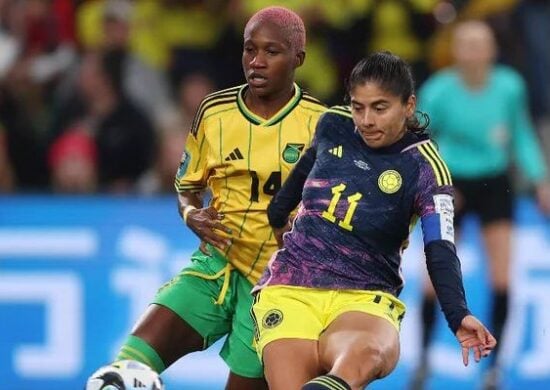 Colômbia venceu a Jamaica e chega pela primeira vez às quartas de finais da Copa do Mundo - Foto: Reprodução/ Twitter @FIFAWWC