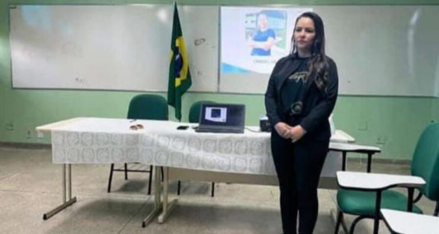 Estudante de pedagogia teve um infarto e passou por procedimento de reanimação, mas não resistiu - Foto: Reprodução/Whatsapp