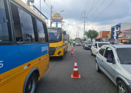 Fiscalização de transporte ocorre na Zona Leste de Manaus nesta quarta